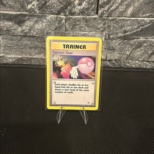 Pokemon Sabrina’s Gaze 125/132 Vintage from Gym Heroes‎ Unlimited (2000) M/NM
